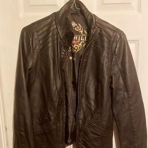 Beautiful Big Chill faux leather jacket